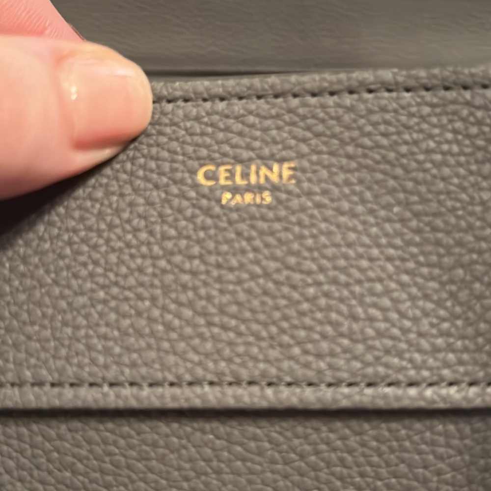 Celine Mini Luggage Tote Color Kohl - Picture 2 of 10